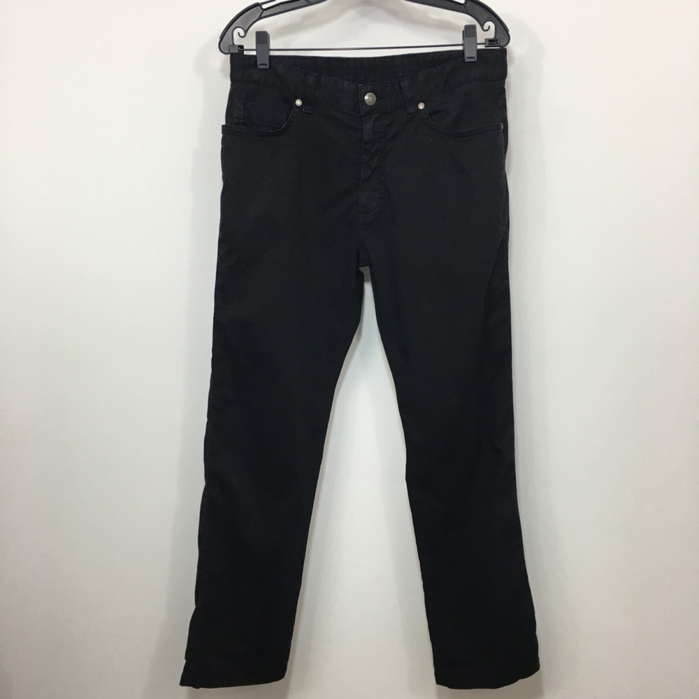 Ermenegildo zegna Men’s slim black pants 32 x 29